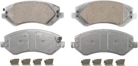 img 4 attached to 🔒 Enhance Safety and Performance with Wagner ThermoQuiet QC856B Ceramic Disc Brake Pad Set