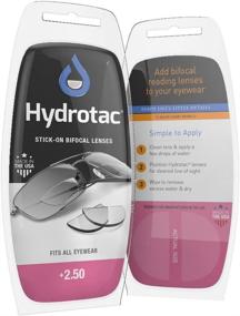 img 4 attached to 💯 Enhance Your Vision with Optx 20/20 Hydrotac Stick-On Bifocal Reading Lens, +250