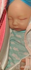 img 6 attached to Realistic IVITA 18-Inch Silicone Baby Boy Doll - Soft Full Body Reborn Newborn Toy