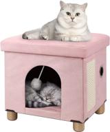 comfort redefined: brian &amp; dany foldable cat bed - a haven of bliss for your feline companion logo