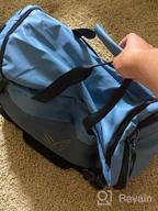img 1 attached to Foldable Sports Gym Bag For Men - Travel Duffel With Shoes Compartment, Waterproof Weekender Overnight Workout Carry On Bags For Airplanes By CANWAY review by Julius Robinson