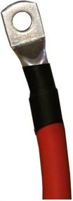 img 3 attached to 🔋 High-Power 2 AWG Single Red 18-inch Battery Inverter Cables with Pure Copper and 3/8" Lugs: Ideal for Solar, RV, Auto, Marine, Car, Boat Applications