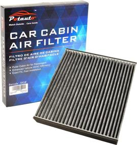 img 4 attached to 🚗 POTAUTO CF10562 Car Cabin Air Filter Replacement, Activated Carbon, for LEXUS GS300 GS430 LS430 SC430 - MAP 1016C