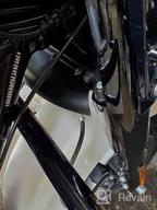 img 1 attached to Black Lower Triple Tree Wind Deflector For Harley Touring Electra Street Glide 2014-2021 Models review by Jerry Moody