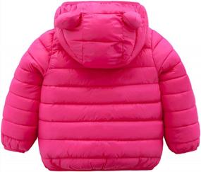 img 3 attached to Keep Your Kids Warm And Stylish With CECORC Winter Coats: Light Puffer Jackets With Hoods For Infants, Toddlers, And Baby Boys And Girls!