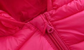 img 1 attached to Keep Your Kids Warm And Stylish With CECORC Winter Coats: Light Puffer Jackets With Hoods For Infants, Toddlers, And Baby Boys And Girls!