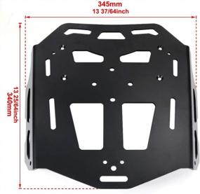 img 2 attached to Upgrade Your Adventure: Xitomer Rear Rack For Tiger 800 Motorcycles - Fits 2011-2020 Models