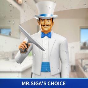 img 3 attached to Experience Streak-Free Shine With MR.SIGA Multi-Purpose Silicon Squeegee For Windows And More