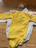 img 1 attached to Adorable Long Sleeve Ruffle Romper Top & Infant Skirt Set For Your Little Girl review by Michael Adams