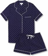 короткие женские пижамные комплекты из 100% хлопка - пижамы для женщин pajamagram логотип
