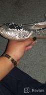 img 1 attached to 👠 Metallic Glitter Strap Doll Maker Girls' Flat Shoes review by Michael Tarlue