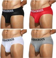 arjen kroos men's cotton briefs - athletic supporter multipack for sexy comfort logo