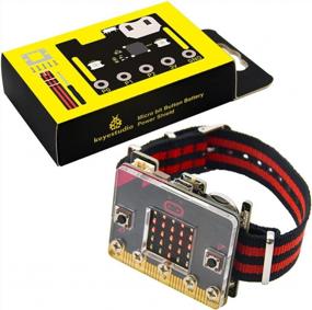 img 1 attached to Стартовый набор для BBC Micro:bit от KEYESTUDIO для умных часов, удобный в использовании (без платы Micro:bit)