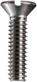 img 1 attached to Stainless Machine Slotted B18 6 3 Threaded Fasteners and Screws