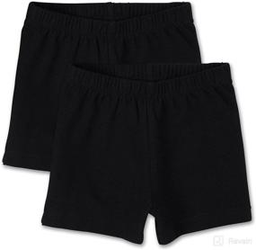 img 4 attached to 👧 The Children's Place Baby 2 Pack and Toddler Girls Cartwheel Shorts: Playful Style for Little Fashionistas!