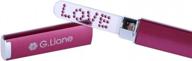 g.liane pink love glass manicure file with austria crystals - gentle & safe nail care kit for beautiful fingernails! logo
