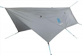 img 1 attached to Gray Hallett Peak Kijaro Ultra Tarp For Ultimate Outdoor Protection And Portability