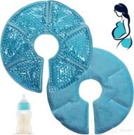 🌡️ enhance breastfeeding experience with breast therapy pads: hot cold gel pads for milk let-down (l1) логотип