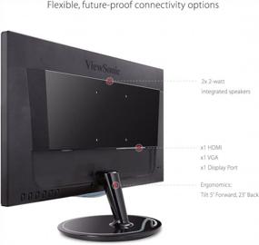 img 1 attached to ViewSonic VX2457-MHD Gaming Monitor - FreeSync, 1920X1080P, 75Hz, Flicker-Free