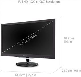 img 2 attached to ViewSonic VX2457-MHD Gaming Monitor - FreeSync, 1920X1080P, 75Hz, Flicker-Free
