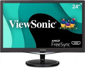 img 4 attached to ViewSonic VX2457-MHD Gaming Monitor - FreeSync, 1920X1080P, 75Hz, Flicker-Free
