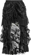 👗 stylish gothic womens skirts by coswe in black victoria design логотип