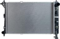 tyc 2138 aluminum replacement radiator logo