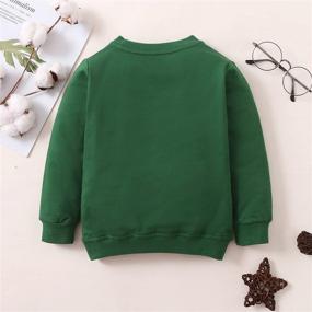 img 2 attached to Adorable Animal Sleeve Toddler Sweatshirt: Boys' Fashion Hoodies & Sweatshirts