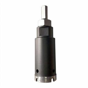 img 1 attached to Premium Diamond Core Bit Set For Concrete Countertops, Marble, Limestone, And Masonry - 2" Drilling Depth, 5/8"-11 Arbor With 1/2" Chuck Adapter Included