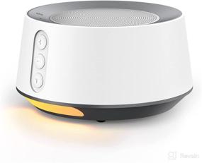 img 4 attached to Sundiko White Noise Machine: Experience Serene Sleep with 14 Soothing Sounds, 5 Timer Options, Night Light - Ideal for Babies, Kids, and Adults!