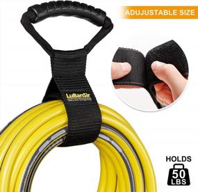 img 1 attached to 2 Pack 22In LuBanSir Portable Extension Cord Organizer Hook And Loop Storage Straps For Ropes, Hoses, Cables Organization And Storage.
