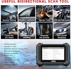 img 3 attached to ANCEL V6 Pro+ OBD2 Scanner Diagnostic Tool Bluetooth, Latest 2022 Bidirectional Automotive Scan Tool, Full Systems Car Code Reader with 25+ Service Functions, ABS Bleeding/Key Programming/EPB/DPF/Battery/TPMS