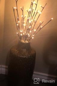 img 5 attached to Light Up Your Home With Primitives By Kathy 16362 Willow Branch Decor