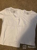 img 1 attached to Brix Toddler Boys Slim Fit 👦 White Crewneck Cotton T-Shirts with Short Sleeves review by Juan Crane