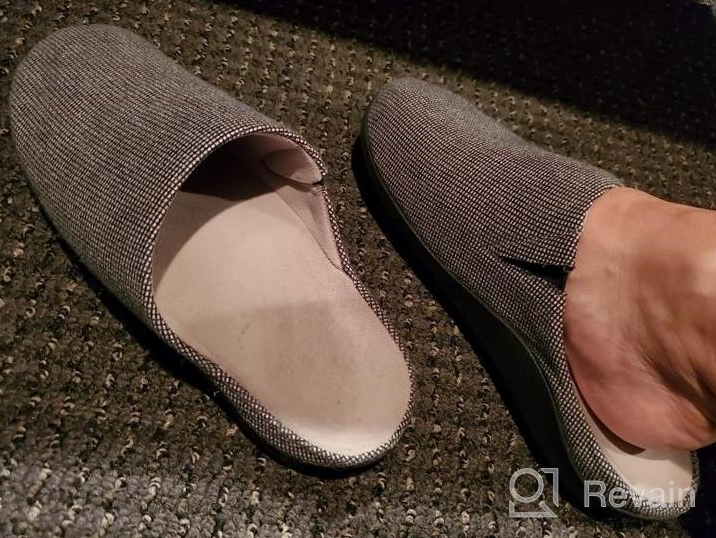 img 1 attached to V.Step'S Grey Orthopedic House Slipper With Arch Support - Perfect For Men And Women With Plantar Fasciitis, Flat Feet Upgrade review by Quinton King