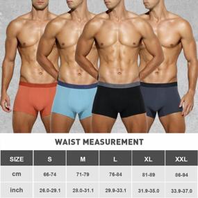 img 3 attached to Comfortable And Stylish: Arjen Kroos Men'S Cotton Boxer Briefs Multipack