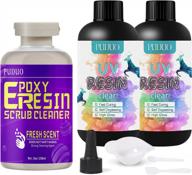 get your crafting on with 400g uv resin kit and clearner for optimal results! logo