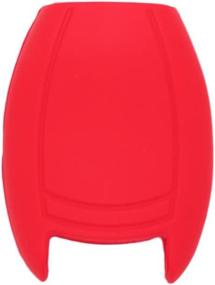 img 2 attached to Enhance and Protect Your MERCEDES BENZ Smart Remote Key with SEGADEN's Red Silicone Cover Protector Case