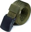 cqr 1 or 2 pack tactical belt: military-style heavy duty & lightweight webbing edc buckle logo
