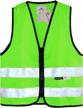 ensure children's safety with salzmann 3m high-visibility reflective vest - zippered and made with 3m material logo