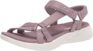 skechers performance women's 600 brilliancy sandal shoes - athletic women's footwear logo