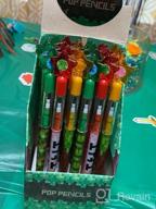 img 1 attached to 24 Pcs Pixel Miner Themed Multi Point Pencils Party Favor Mine Pixel Craft Classroom Rewards Prizes Goody Bag Treat Bag Stuffers review by Eder Boesel