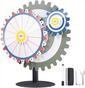 img 4 attached to Get Ready To Spin And Win With WinSpin 24" Prize Wheel Tabletop: Customizable Slots For Your Next Tradeshow Or Carnival Event!