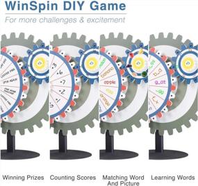 img 2 attached to Get Ready To Spin And Win With WinSpin 24" Prize Wheel Tabletop: Customizable Slots For Your Next Tradeshow Or Carnival Event!