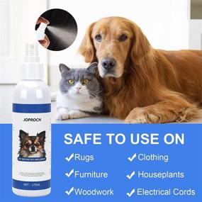 img 1 attached to 🐾 Pet Deterrent Spray: Protect Furniture, Floors & Plants | Indoor/Outdoor Cat & Dog Repellent Spray for Anti-Scratching, Biting & Training Aid