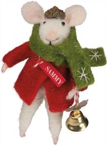 img 1 attached to Примитивы от Kathy Critter: очаровательная мышь Сэмми для домашнего декора, подарков на новоселье, кухни или гостиной