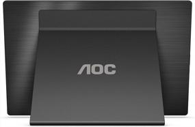 img 2 attached to AOC 16T2 Touch Enabled SmartCover AutoPivot 15.6", 1920X1080P, 60Hz, Wall Mountable, Tilt Adjustment, Portable, Flicker-Free, ‎Portable Monitors, HD
