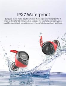 img 2 attached to MIFA Bluetooth Waterproof Headphones Earphones