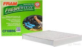 img 4 attached to FRAM Fresh Breeze Cabin Air Filter CF10896: Easy Install for Hyundai/Kia Vehicles, with Arm & Hammer Baking Soda