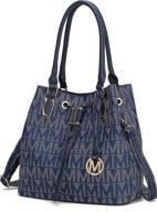 mkf crossbody removable top handle satchel tote women's handbags & wallets : totes logo